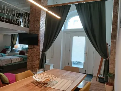 Ein Bett oder Betten in einem Zimmer der Unterkunft Studio Apartments Alfred