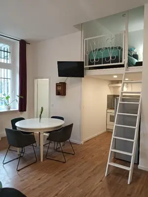 TV/Unterhaltungsangebot in der Unterkunft Studio Apartments Alfred