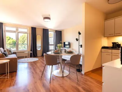 Grundriss der Unterkunft Studio Apartment Berlin Mitte - U-Bahn Leopoldplatz