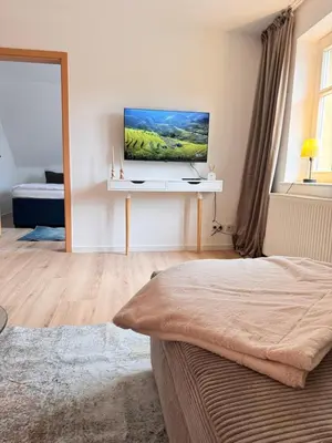 TV/Unterhaltungsangebot in der Unterkunft Ferienwohnung Express