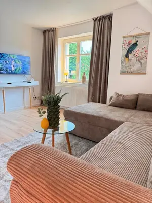 TV/Unterhaltungsangebot in der Unterkunft Ferienwohnung Express