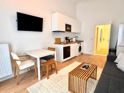 Küche/Küchenzeile in der Unterkunft Best Spot in XBerg