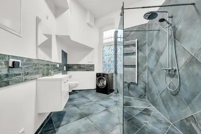 Ein Badezimmer in der Unterkunft Apartment in Berlin Mitte