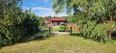 Ein Garten an der Unterkunft Bungalow Helga