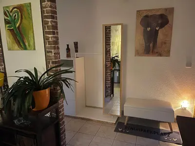 Grundriss der Unterkunft Kleine gemütliche Wohnung