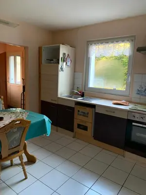 Küche/Küchenzeile in der Unterkunft Finca Sommerfeld 2-Zimmerhaus mit Terrasse und Garten