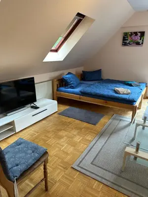 Ein Bett oder Betten in einem Zimmer der Unterkunft Finca Sommerfeld 1-Zimmer mit Terrasse