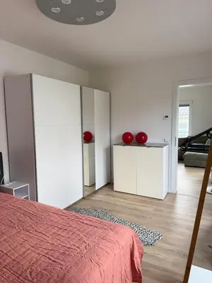 Ein Bett oder Betten in einem Zimmer der Unterkunft Quiet Stay Zepernick - direkt an Berlin