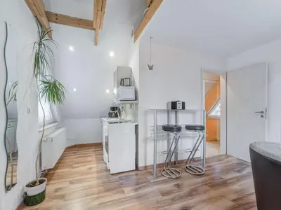 Küche/Küchenzeile in der Unterkunft Wohnung in Schönow in Berlin Brandenburg