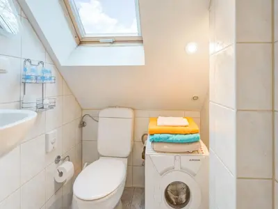 Ein Badezimmer in der Unterkunft Wohnung in Schönow in Berlin Brandenburg
