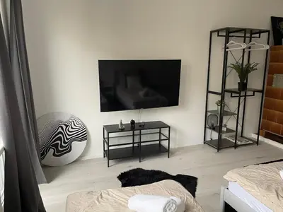 TV/Unterhaltungsangebot in der Unterkunft Berlin City Stay