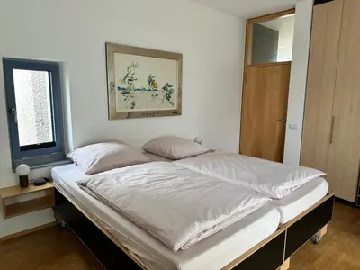 Ein Bett oder Betten in einem Zimmer der Unterkunft Havelhaus Werder