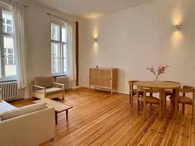 Ein Sitzbereich in der Unterkunft Stylish Flat in Prime Location