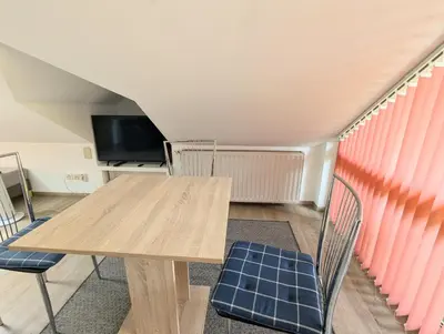 TV/Unterhaltungsangebot in der Unterkunft Ferienwohnung Am Fenn