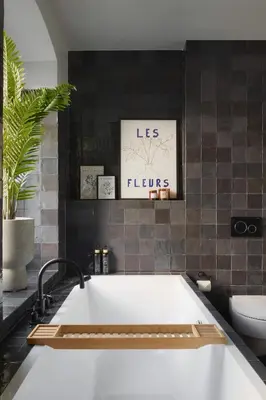 Ein Badezimmer in der Unterkunft nestup - Zentrales 120 qm Design-Loft mit Balkon