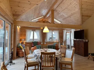TV/Unterhaltungsangebot in der Unterkunft Ferienhaus 4 Elemente in Selchow mit tollem Garten