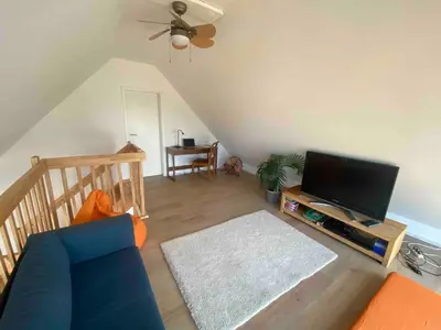 TV/Unterhaltungsangebot in der Unterkunft Holiday-Home Hafendorf-Brandenburg