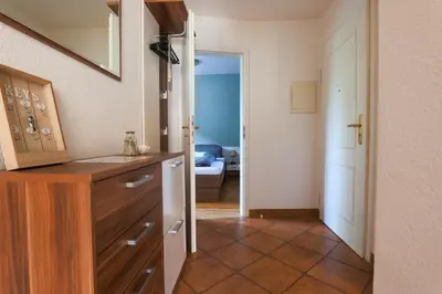 Küche/Küchenzeile in der Unterkunft Seezeit-Residenz
