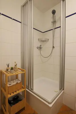 Ein Badezimmer in der Unterkunft Seezeit-Residenz