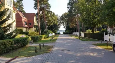 Ein Garten an der Unterkunft Seezeit-Residenz