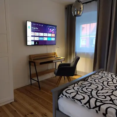 TV/Unterhaltungsangebot in der Unterkunft Tempelhof Apartment