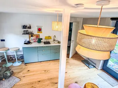 Küche/Küchenzeile in der Unterkunft Apartment Hinterhov Koje by Interhome