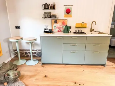 Küche/Küchenzeile in der Unterkunft Apartment Hinterhov Koje by Interhome