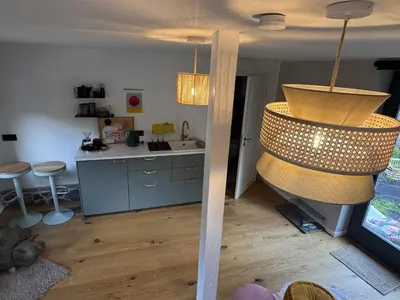 Küche/Küchenzeile in der Unterkunft Apartment Hinterhov Koje by Interhome