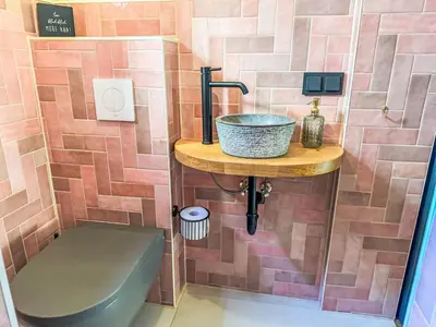 Ein Badezimmer in der Unterkunft Apartment Hinterhov Nest by Interhome