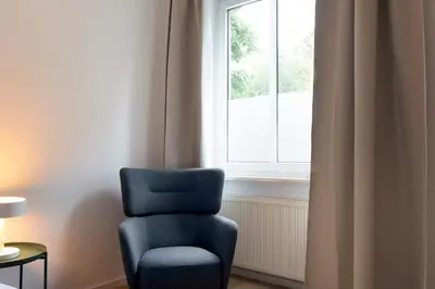 Ein Sitzbereich in der Unterkunft central I 2 bedroom I fast Wifi