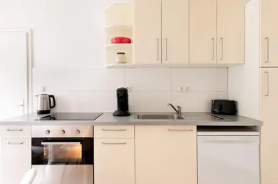 Küche/Küchenzeile in der Unterkunft central I 2 bedroom I fast Wifi