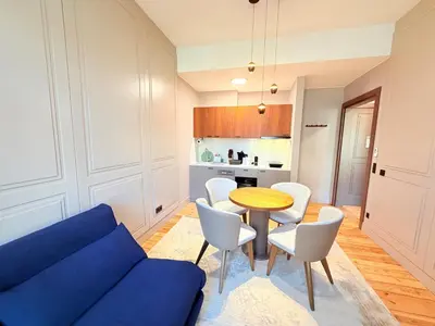 Küche/Küchenzeile in der Unterkunft Amaroo - Boarding & Serviced Apartments 