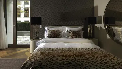 Ein Bett oder Betten in einem Zimmer der Unterkunft No3 Schinkelplatz
