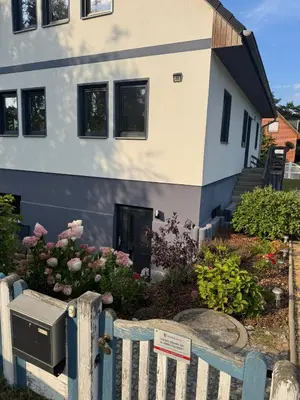 Ein Garten an der Unterkunft Wohlfühloase Berlin Mahlsdorf