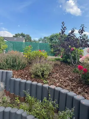 Ein Garten an der Unterkunft Wohlfühloase Berlin Mahlsdorf