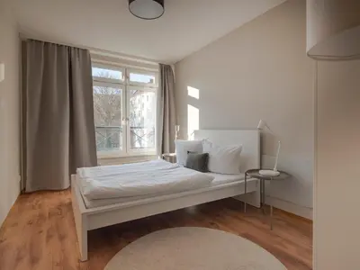 Grundriss der Unterkunft 2-Zimmer City Apartment Berlin Mitte mit Parkmöglichkeit & ÖPNV Anbindung