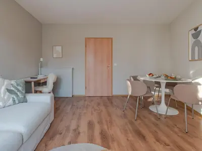 Grundriss der Unterkunft 2-Zimmer City Apartment Berlin Mitte mit Parkmöglichkeit & ÖPNV Anbindung