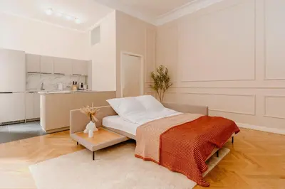 Ein Bett oder Betten in einem Zimmer der Unterkunft LB Living - Berlin Central - Grand Luxury Suite