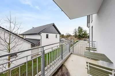 Ein Balkon oder eine Terrasse in der Unterkunft cruwzo Home Wildau