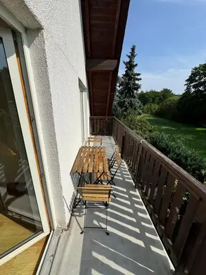 Ein Balkon oder eine Terrasse in der Unterkunft Apartment Iglesia