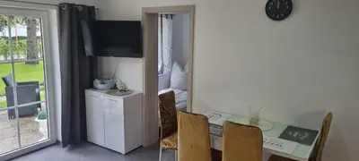 Küche/Küchenzeile in der Unterkunft Casa Mia 37 am See