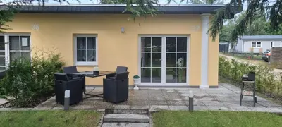 Ein Garten an der Unterkunft Casa Mia 37 am See