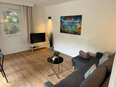 TV/Unterhaltungsangebot in der Unterkunft Feriendorf Seddiner See - Bungalow 4