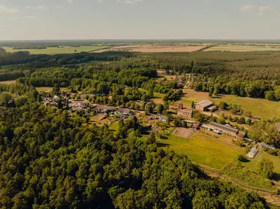 Naturlandschaft in der Nähe des Chalets