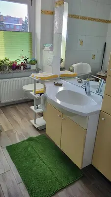 Ein Badezimmer in der Unterkunft Erholung im Grünen und doch zentral