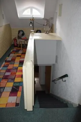 Grundriss der Unterkunft Gemütliche Wohnung mit Garten