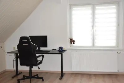 TV/Unterhaltungsangebot in der Unterkunft Gemütliche Wohnung mit Garten