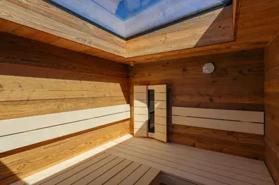 Grundriss der Unterkunft Apartment am KuDamm mit Dachterrasse, Pool und Sauna