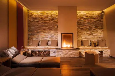 Ein Sitzbereich in der Unterkunft Galerie-Studio im Grünen mit Frühstück im Hotel Reindahls