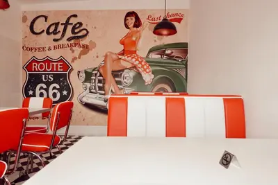 Ein Bett oder Betten in einem Zimmer der Unterkunft Autohof Apartments - Concept Stay